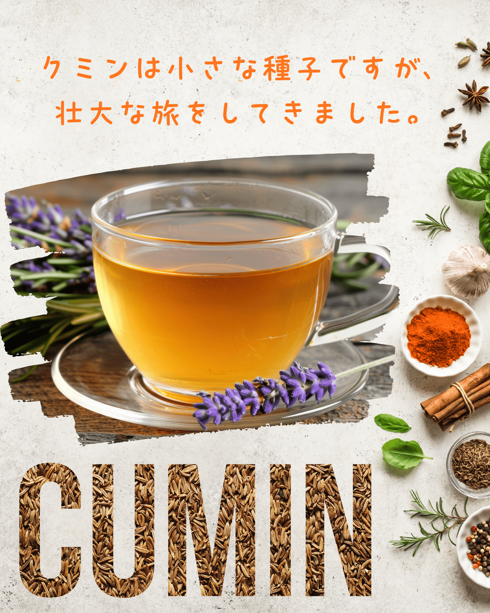 クミンホール 50g